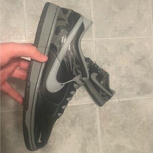 Black and Gray Sneakers